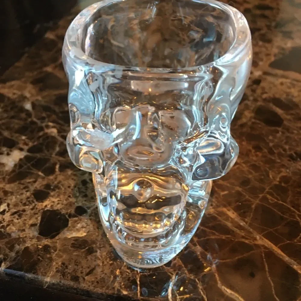 🎃- SKULL EXTRA Large Bad A** Shot Glass!!